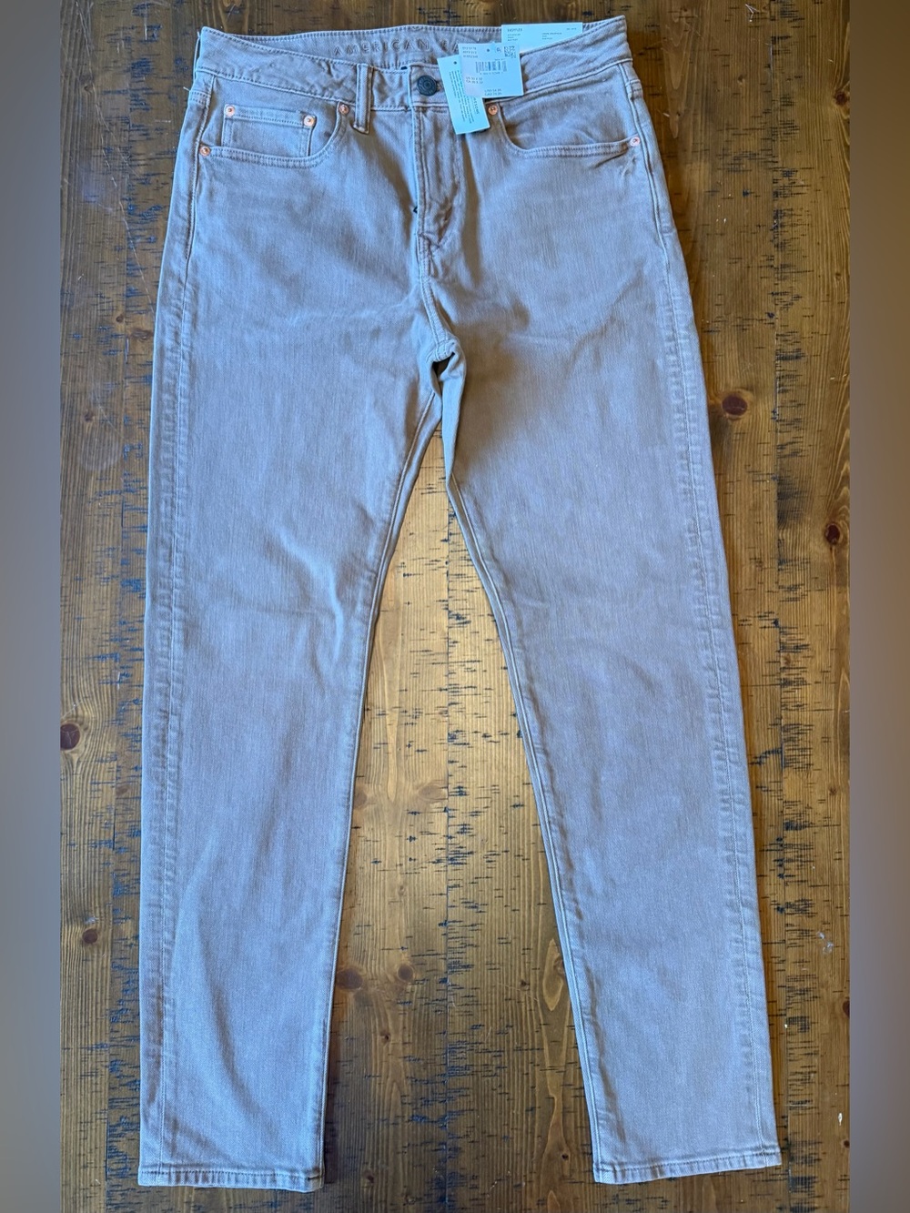 NWT American Eagle Easyflex Brown Athletic Fit Jeans. Size 30x32